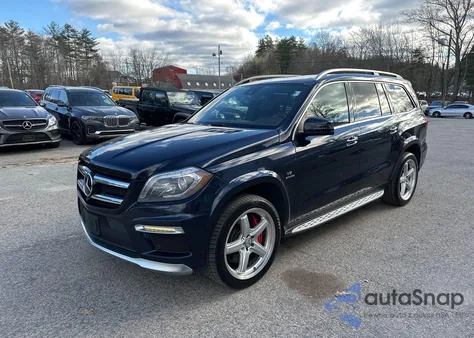 2014 Mercedes-Benz Gl 63 Amg 4Matic from USA, damaged, VIN 4JGDF7EE1EA271207